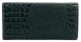 HAARLEM Women KUZE 26091 Leather Wallet Green